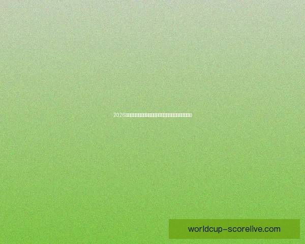 2026世界杯比赛时间全面解析与观赛安排指南各阶段赛程亮点全